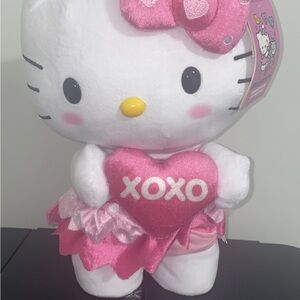 Sanrio Hello Kitty Plush with Pink Heart